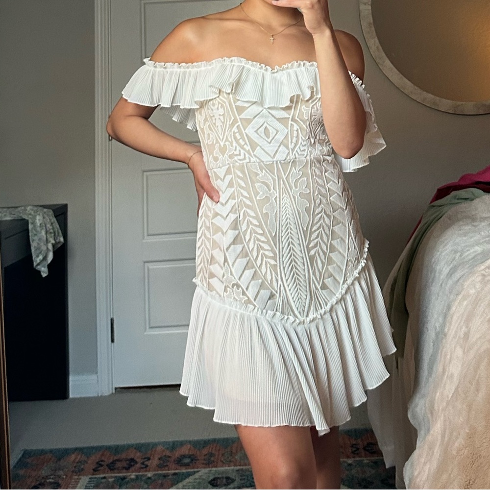 White dress